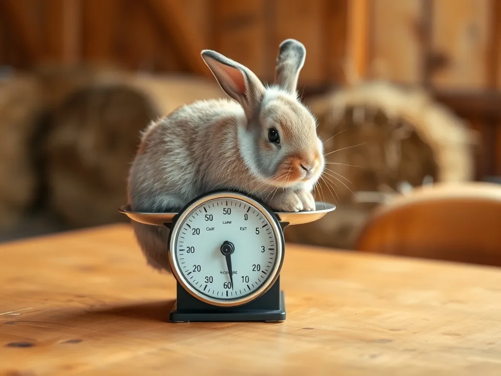 Ile powinien ważyć królik do uboju?