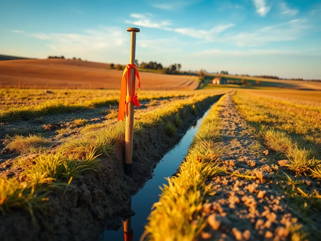 Odszkodowanie za rów melioracyjny na działce — co warto wiedzieć?