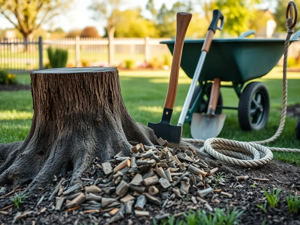 Jak pozbyć się korzenia po drzewie?