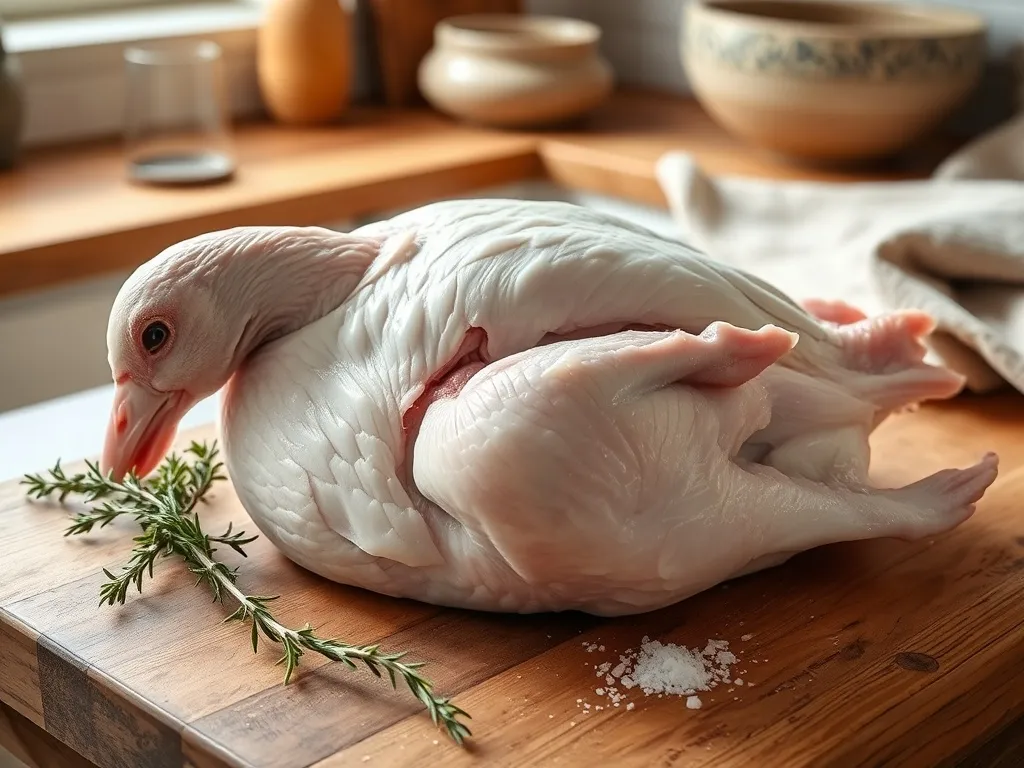 Ile waży gęś po uboju?